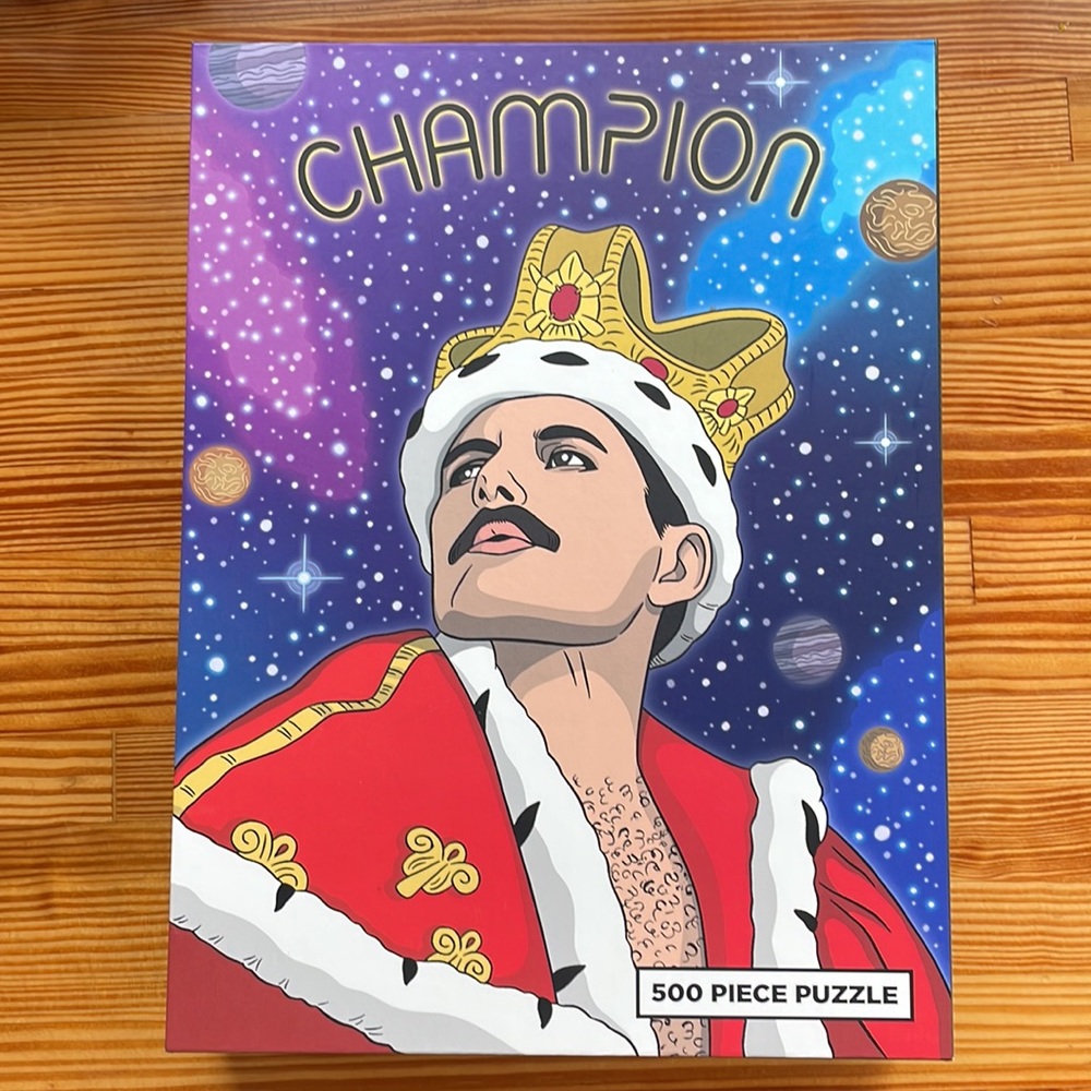 Freddie Mercury Champion 500 piece puzzle by The Found